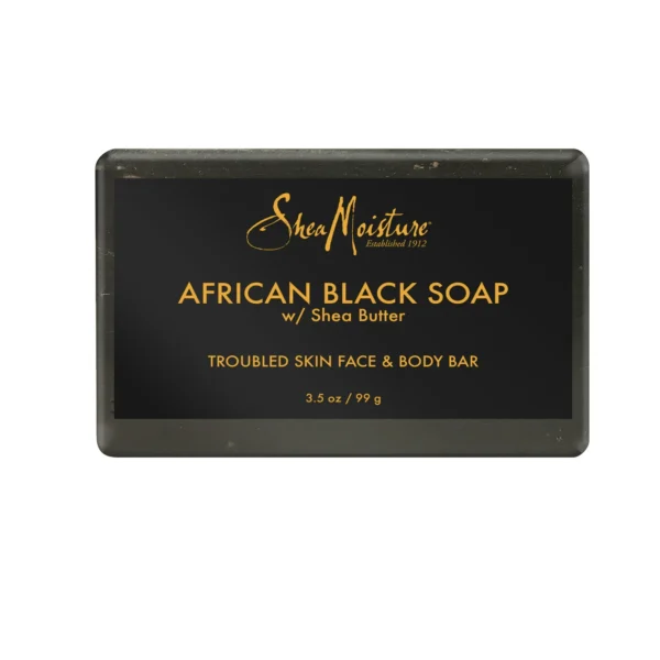 SheaMoisture Face & Body Bar African Black Soap